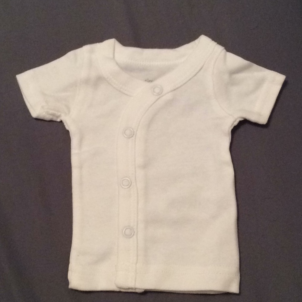 6 basic white t-shirt’s - Picture 2 of 4